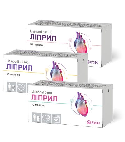 Липрил Lisinopril / C09A A03