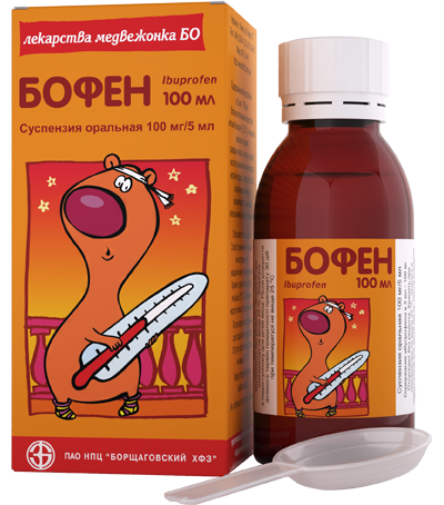 Бофен  Ibuprofen / M01A E01 