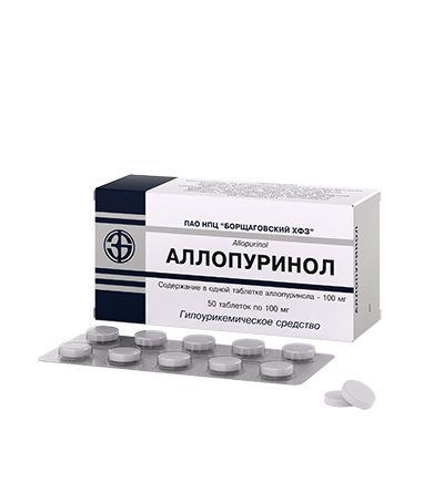 Аллопуринол Allopurinol / M04A A01 