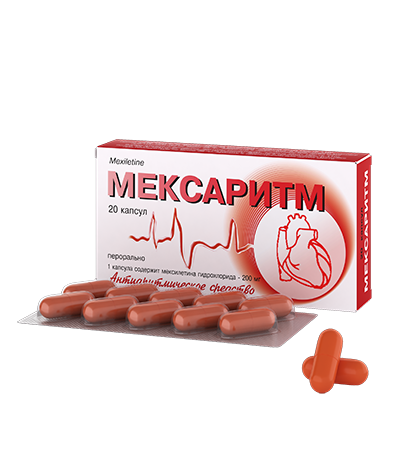 Мексаритм Mexіletіne / C01B B02 